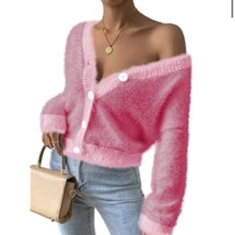 Chic Very Pink Sweater
